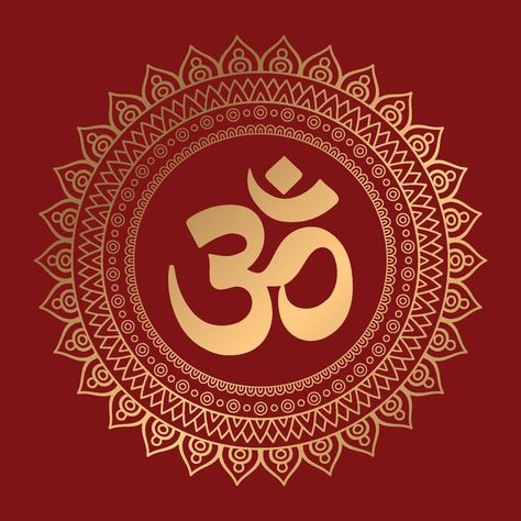 Hindu Om Symbol, Hindu Signs Symbols, Symbols Of Hinduism, Hindu Protection Symbol, Om Design Om Symbol Art, Hindu Logo Design, Om Wallpaper Symbols, Om Logo Om Symbol, Hindu Logo