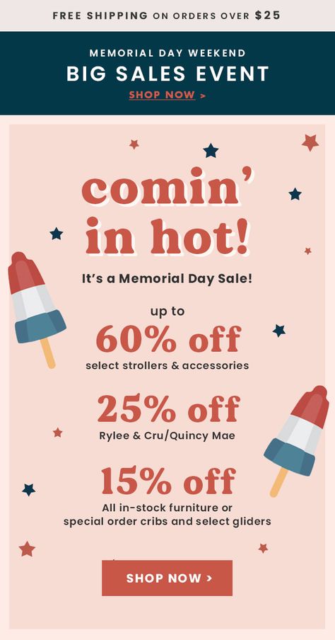 Memorial Day Sale Design, Labor Day Sale Email, Memorial Day Email Design, Labor Day Sale Design, Labor Day Email Design, Memorial Day Design, Clearance Sale Poster, Canada Day Sale, Marketing Ads