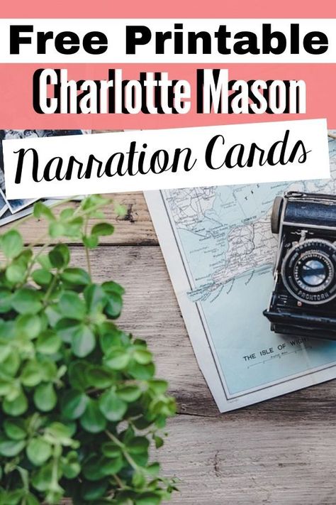 FREE Charlotte Mason Inspired Narration Cards - Homeschool Giveaways Free Charlotte Mason, Private Tutoring, Charlotte Mason Homeschool, Free Homeschool Curriculum, Reading Assessment, Homeschool Encouragement, Homeschool Printables, Free Homeschool, Charlotte Mason