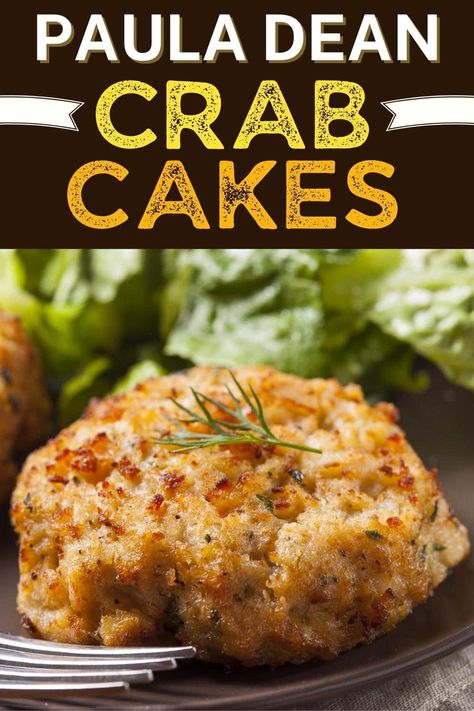 Paula Deen Crab Cakes, Low Carb Crab Cakes, Canned Crab Meat, Crab Cake Recipes, Maryland Crab Cakes, Crab Meat Recipes, Crab Dishes, Crab Cake Recipe, Bariatric Friendly Recipes