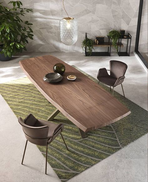 Wooden table Shangai Latest Dining Table, Space Saving Dining Table, Modern Dining Table Set, Chair Design Modern, Extendable Table, Modern Dining Table, Home Design Decor, Small House Design, Wooden Table