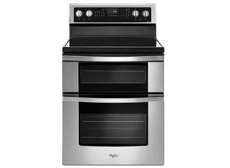 Gas or Electric Range: Which Is Better? - Consumer Reports Double Oven Electric Range, Freestanding Double Oven, Double Oven Range, Electric Ranges, Cleaning Oven Racks, Convection Range, Dual Oven, Convection Cooking, Glass Cooktop