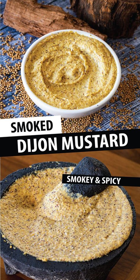 Mustard From Scratch, Smoked Pork Recipes, Beer Mustard, Homemade Mustard, Mustard Recipe, Love At First Bite, Spice Mix Recipes, Homemade Condiments, Be Love