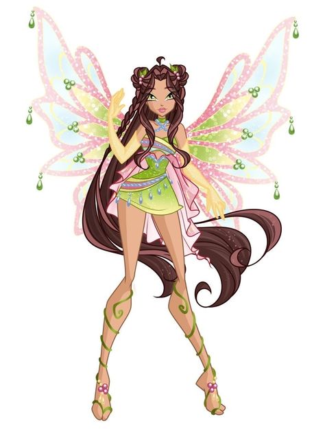 Fairies Fanart, Winx Club Enchantix Oc, Enchantix Oc, Winx Transformations, Winx Club Oc, Sparkle Outfit, Fairy Paintings, Oc Manga, Fairy Stories