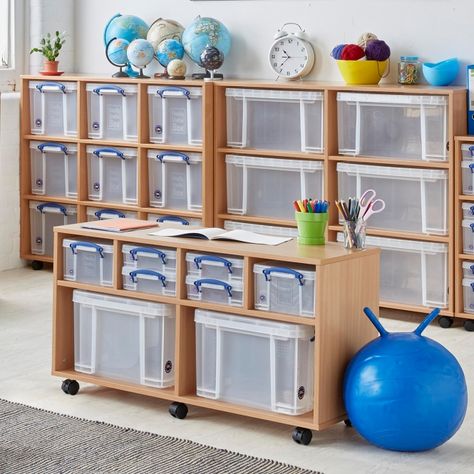 Really Useful Box Storage Ideas, Box Storage Ideas, Playroom Closet, Storage Unit Organization, Diy Playroom, Diy Toy Storage, Toy Storage Solutions, Playroom Storage, Storage House