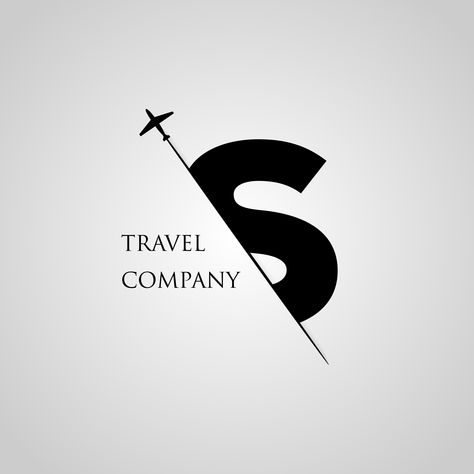 Travel Logos Ideas, S Design Letter Logo, S S Logo, S Logo Ideas, Logo With S, Travel Logo Ideas, Travel Logo Design Ideas, S Logo Design Letter, S Letter Design