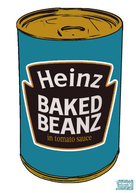 Andy Warhol also loved Heinz Beans Vegetarian Beans, Heinz Beans, Heinz Baked Beans, Covert Cameras, Can Of Beans, Fortnum Mason, Zine Design, Security Equipment, Eat Your Heart Out