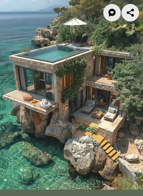 Cottage Retreat, Dream Beach Houses, Dream Life House, Casa Vintage, Drone Pilot, Fantasy House, Home Building Design, The Calm, Design Your Dream House