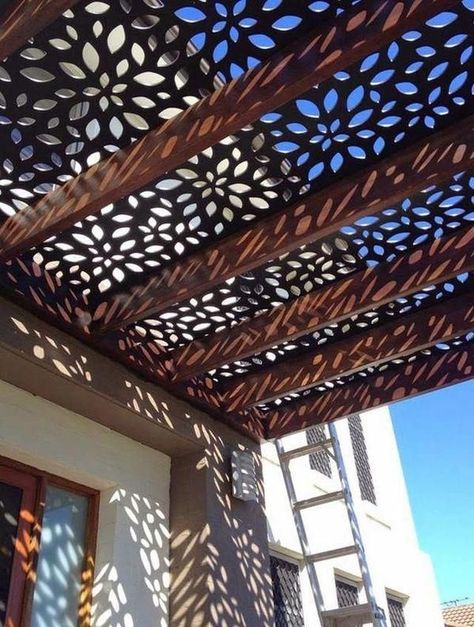 Terrasse Med Tak, Patio Cover Ideas, Ombra Pergola, Design Per Patio, Pergola Diy, Pergola Design, Patio Cover, Budget Patio, Backyard Pergola