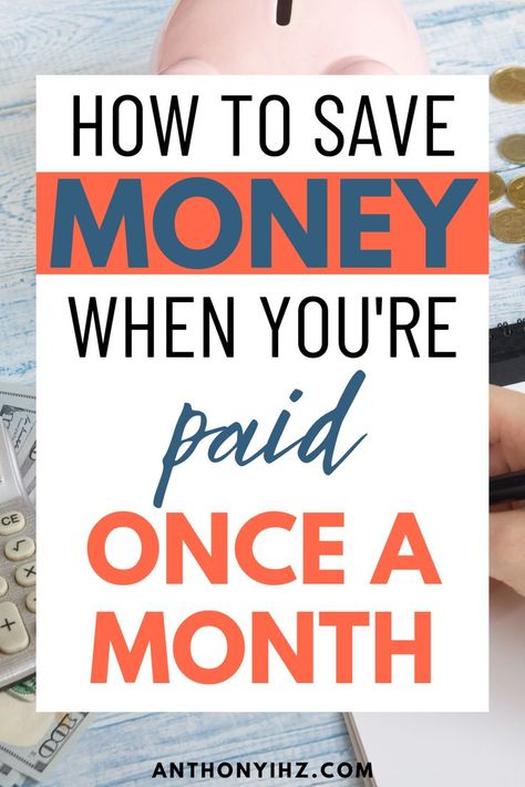 Looking for simple ways to save money every month? Asking yourself how to save $500 a month? Check out these money saving tips on how to save money when you're paid once a month. So whether you're looking to start a money saving challenge, how to save money from salary, or how to save money each month, click to read more and start your money saving journey Saving Money Monthly, Monthly Savings Plan, Savings Challenge Monthly, Monthly Budget Planning, Money Saving Advice, Paying Off Credit Cards, Money Strategy, Money Saving Plan, Saving Challenge