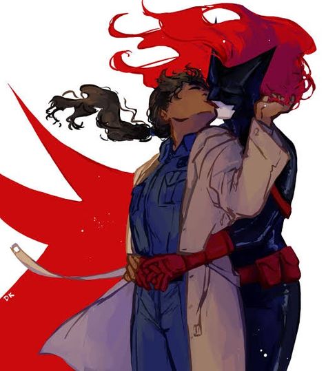 Renee Montoya, Kate Kane, Wayne Family, Dc World, Batman Funny, Queer Art, Batman Family, Girl Superhero, Marvel Jokes