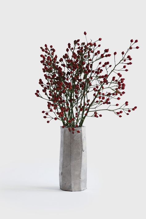 Faceted Platinum Wall Vase | Matthias Kaiser Soft Decor, Australian Wildflowers, Greenery Arrangements, Australian Flowers, Fleurs Diy, Flowers Vase, Plant Vase, Wall Vase, Pottery Designs