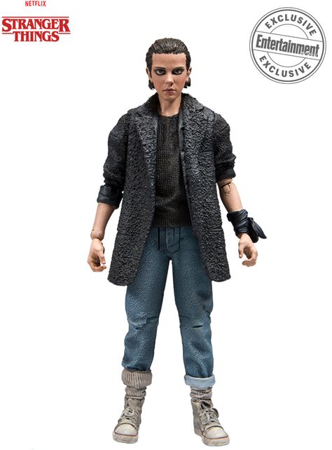 New <em>Stranger Things</em> action figures feature Mike, Will, and Punk Eleven Eleven Season 2 Punk, S2 Eleven, Punk Eleven, Disfraces Stranger Things, Eleven Stranger Things Costume, Eleven Costume, Stranger Things Season 2, Strange Things Season 2, Punk Outfit