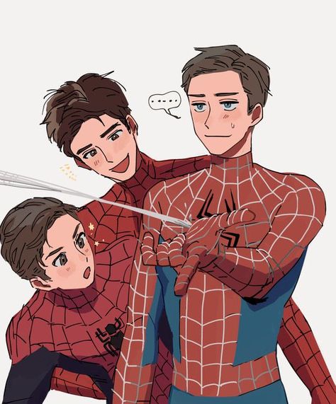 The Diary of D.weeb on Twitter: "Credits - unknown #SpiderMan #SpiderManNowWayHome #SpiderManAcrossTheSpiderVerse… " Image Spiderman, Marvel Images, Marvel Fan Art, Marvel Avengers Funny, Marvel Spiderman Art, Marvel Jokes, Dessin Adorable, Avengers Funny, Spiderman Art