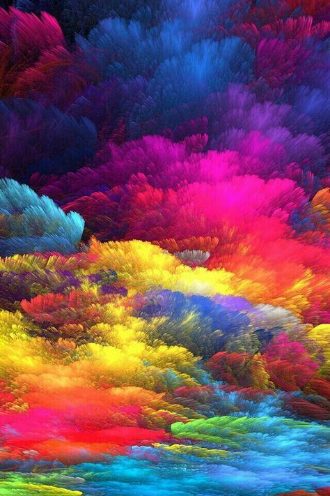 017 Rainbow Clouds ▫ Image unattributed at time of upload Free Wallpaper Backgrounds, Abstract Wallpaper Backgrounds, A Beautiful Life, Mystical Art, Landscape Wallpaper, Beautiful Life, Abstract Wallpaper, Colorful Wallpaper, Fractal Art