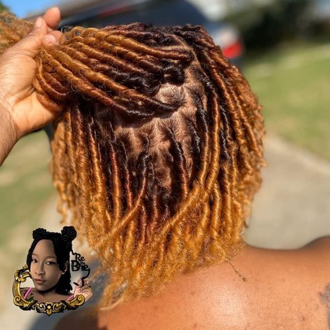 Starter Locs With Color, Coil Locs, Twist Starter Locs, Locs With Color, Comb Coils, Dreadlocks Hair Care, Coiling Natural Hair, Natural Locs, Dread Styles