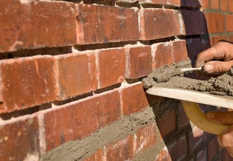 Masonry: How to Repair Mortar Joints A beginner's guide to tuckpointing - Trowel Trades Inc Brick Restoration, Mortar Repair, Brick Repair, Masonry Construction, Antique Brick, Brick Chimney, Brick Masonry, Exterior Renovation, Diy Home Repair