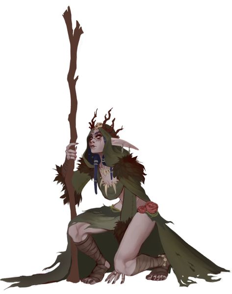 Dnd Druid, Male Character, Fantasy Races, Dungeons And Dragons Characters, Wow Art, Nagano, Fantasy Rpg, Fantasy Inspiration, A Stick