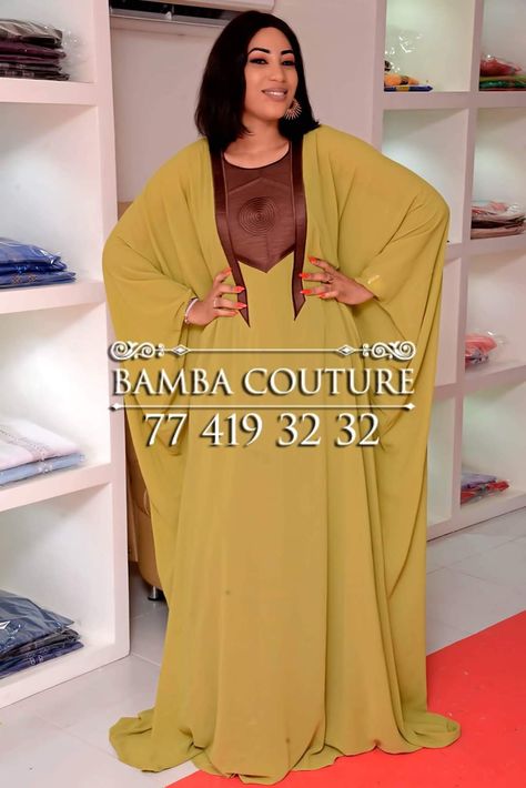 Bamba Couture Senegal, Bamba Couture, Bubu Dress, Masha Allah, Nigerian Fashion, Mode Abaya, Dress Neck Designs, Nigerian Styles, Gowns For Women