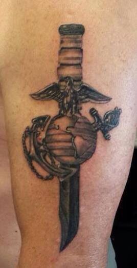 Eagle globe and anchor tattoo Usmc Tattoo Ideas, Marine Corps Tattoos For Men, Eagle Globe And Anchor Tattoo, Fallen Soldier Tattoo, Usmc Tattoos, Ryan Tattoo, John Wick Tattoo, Marine Corps Tattoos, Usmc Tattoo