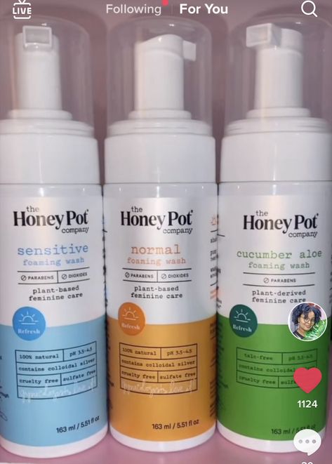 Honey Pot Feminine Wash, Honeypot Wash, Girl Hygiene, Feminine Wash, Feminine Health, Hygiene Routine, Hygiene Products, Feminine Care, Makeup Obsession