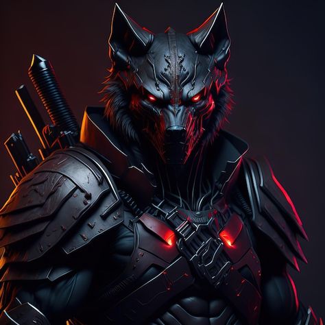 A wolf with a sword and a helmet | Premium Photo #Freepik #photo #anubis #game-character #berserker #beautiful-armor Wolf Helmet Armor, Wolf Armor Art, Werewolf Armor, Anubis Helmet, Wolf Helmet, Wolf Armor, Pathfinder Rpg Characters, Cyberpunk Robot, Armadura Ninja