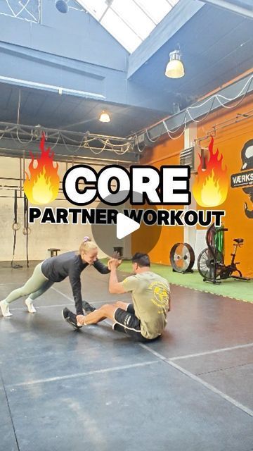 Core Burner, Couple Workouts, Coach Crossfit, Couple Workout, Crossfit Coach, Hip Pain Relief, Workout Partner, Volleyball Workouts, Physical Education Activities