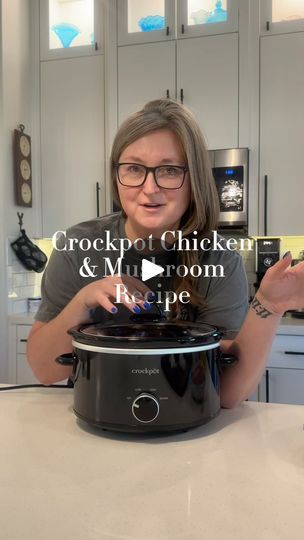 4.1K views · 13 reactions | Crockpot Creamy Chicken and Mushrooms Recipe 😋 #crockpot #crockpotrecipes #easydinnerideas #dinnerideas #easyrecipes #recipes | Samantha Mullino Creamy Chicken And Mushrooms, Crockpot Creamy Chicken, Chicken And Mushrooms, Recipe Crockpot, Chicken Parmesan Pasta, Mushroom Soup Recipes, Chicken Soup Recipes, Frozen Chicken, Chicken Crockpot Recipes