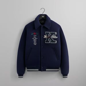 Kith for Wilson – Kith Europe Chenille Patches, Coaches Jacket, Dressy Casual Outfits, Harajuku Outfits, Tshirt Design Men, Street Fashion Men Streetwear, Fame Dr, Dope Fashion, Letterman Jacket