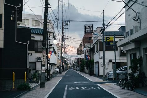 Japanese Neighborhood, Japan Street, Theme Background, Japan Aesthetic, Aesthetic Japan, New Adventure, Environment Design, Street Photo, City Aesthetic