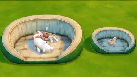 Small Dog Furniture, Ts3 To Ts4, Small Beds, Sims Pets, Die Sims 4, Sims 4 Clutter, Sims 4 Cc Folder, Play Sims, Sims Four