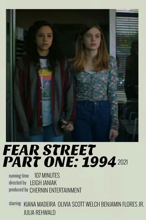 Fear Street Part One, Movie Poster Bedroom, Movies Minimalist, Horror Villians, Romance Movies Best, Movie Character Posters, Street Film, Cole M Sprouse, Street Pics