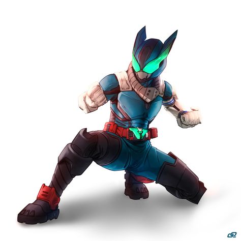 ArtStation - Kamen Rider Deku, Mazokism Kamen Rider W, Spiderman Suits, Power Rangers Art, Battle Armor, Kamen Rider Series, Hero Costumes, My Hero Academia Memes, My Hero Academia Episodes, Cool Animations