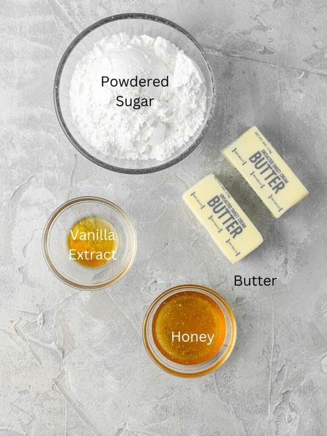 Easy Honey Buttercream Frosting - Ginger Snaps Baking Affairs Honey Buttercream Frosting, Honey Buttercream, Honey Cupcakes, Almond Cupcakes, Mothers Day Desserts, Easy Frosting, Lemon Blueberry Bread, How To Make Frosting, Almond Powder