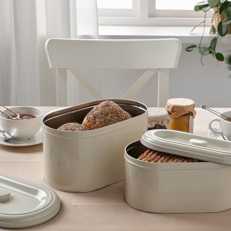 Ikea Decorating Finds for Summer 2021 - She Holds Dearly Small Throw Rugs, Tea Coffee Sugar Canisters, Food Storage Organization, Ikea Website, Dry Food Storage, Ikea 365, Container Store, Small Storage, Food Store