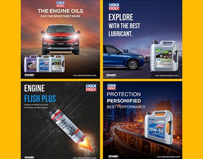 Oil Ads, Posters Design, Ads Design, Illustration Advertising, Design Posters, Engine Oil, Ad Design, Graphic Design Posters, Freelancing Jobs