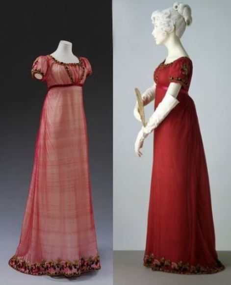 Regency dress pattern