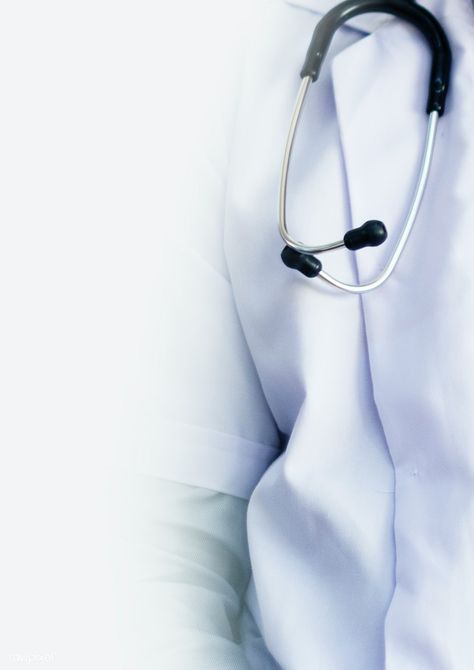 Stethoscope on a doctors gown background | free image by rawpixel.com Checkup Medical, Hospital Icon, Doctor Hospital, Picture Of Doctor, Hospital Nurse, Medical Background, Medical School Essentials, Free Medical, Medical Uniforms