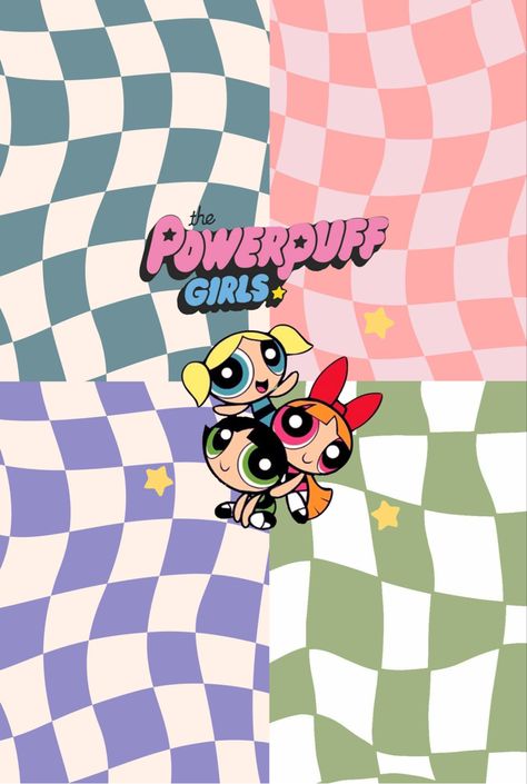 #powerpuff #wallpaper #powerpuffgirlsaesthetic #aesthetic #checkered #colorful #pastel Power Puff Wallpaper Aesthetic, Power Puff Girls Wallpapers, Aesthetic Wallpaper Powerpuff, The Powerpuff Girls Aesthetic, Trio Gc Pfp, Powerpuff Girls Aesthetic Wallpaper, Power Puff Girls Wallpaper, Powerpuff Girls Wallpapers, The Powerpuff Girls Wallpaper