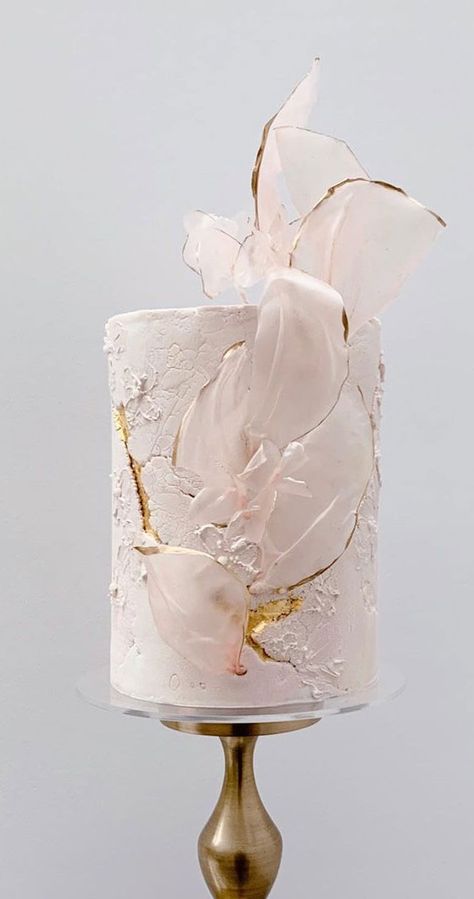 Wedding Ideas Archives - Fabmood | Wedding Colors, Wedding Themes, Wedding color palettes White And Gold Anniversary Cake, Torte Creative, Creative Wedding Cakes, Wafer Paper Cake, Elegant Birthday Cakes, Torte Cupcake, Wedding Cake Photos, Modern Cakes, Engagement Cakes