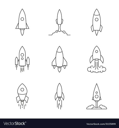 Tattoo Rocket Spaceship, Tiny Rocket Ship Tattoo, Small Rocket Tattoo Simple, Small Rocket Ship Tattoo, Minimalist Rocket Tattoo, Fine Line Rocket Tattoo, Rocket Ship Outline, Mini Rocket Tattoo, Rocket Ship Tattoo Design