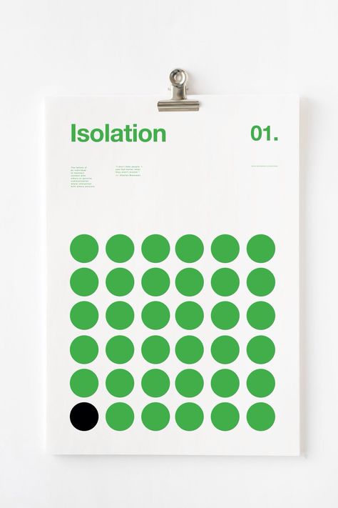 Nick Barclay | Isolation Geometric Poster Design, Nick Barclay, Poster Grafico, Graphic Design Magazine, Geometric Graphic Design, Poster Graphic Design, 달력 디자인, Simple Geometric Designs, 타이포그래피 포스터 디자인