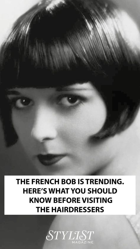 French Cut Hair, Vintage Bob Hairstyle, French Bobs, French Bob Haircut, Classic Bob Haircut, Dramatic Hair, French Bob, Great Haircuts, Haircut Inspiration