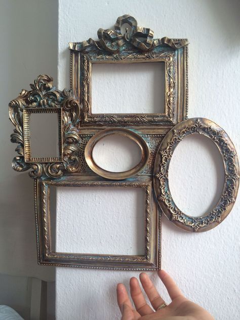 Picture Frame Projects, Victorian Picture Frames, Picture Frame Crafts, Victorian Pictures, Country Lane, Antique Picture Frames, Diy Photo Frames, Vintage Photo Frames, Picture Frame Decor