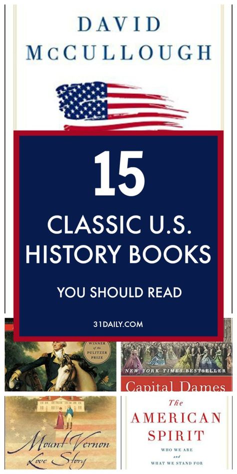 Best History Books, 31 Daily, Books For Free, Books Everyone Should Read, Books To Read Nonfiction, Books You Should Read, 100 Books To Read, United States History, Historical Books