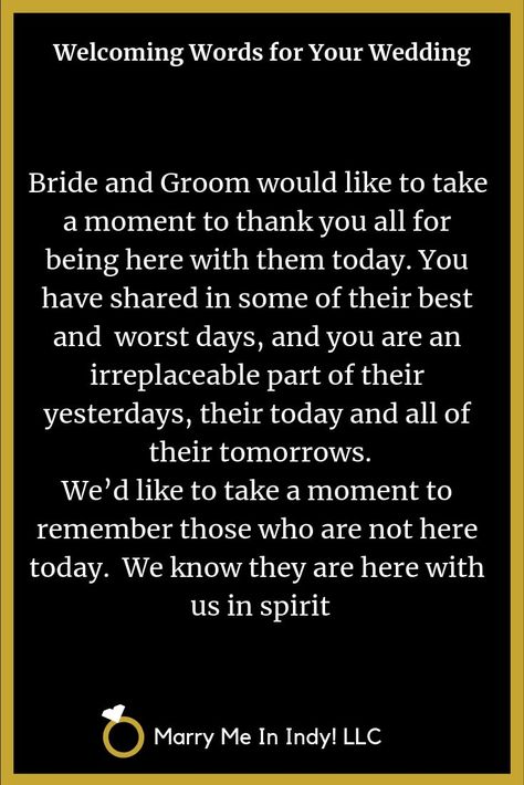 Wedding Officiant Quotes, Wedding Welcome Script, Officiant Welcome Script, Minister Wedding Script, Ceremony Vows Ideas, Ask Someone To Officiate Your Wedding, Wedding Ordained Speech, Opening Wedding Ceremony Script, Cheap Outdoor Wedding Ideas Backyards