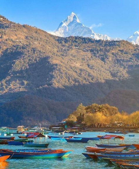 Fewa lake Pokhara. [OC] [1080x1315] #Music #IndieArtist #Chicago Beauty Of Earth, Gap Year Travel, Nepal Culture, Kathmandu Valley, Landlocked Country, Nepal Travel, Earth Nature, National Photography, Art Competitions