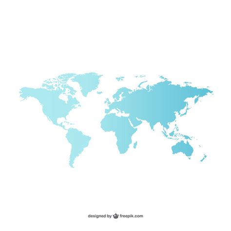 Blue world map Free Vector | Premium Vector #Freepik #vector #map #blue #world-map #world World Map Template, Map Of Cuba, Austria Map, Landmark Poster, Greece Map, Global Map, World Map Design, Blue World, Infographic Map