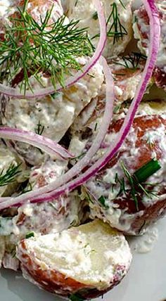 Potato Salad With Horseradish Recipe, Horseradish Pasta Salad, Horseradish Potato Salad, Meals With Horseradish, Horseradish Potatoes, Macaroni Salads, Rustic Potatoes, Horseradish Recipes, Potatoe Salad