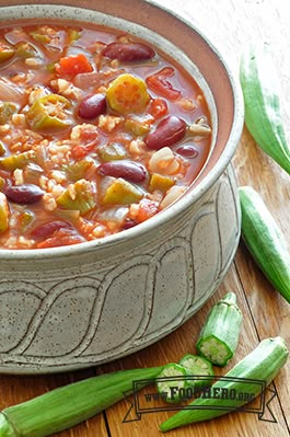 Southern Okra Bean Stew Recipes With Okra Healthy, Soup With Okra In It, Soups With Okra, Tomato And Okra Recipes, Recipes Using Okra, Lima Beans And Okra Recipe, Southern Okra Recipes, Chicken And Okra Recipes, Vegan Okra Stew